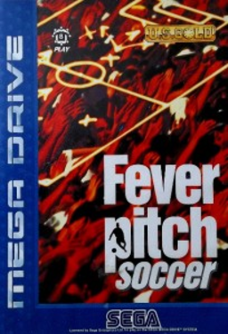Fever Pitch Soccer box art for Sega Mega Drive
